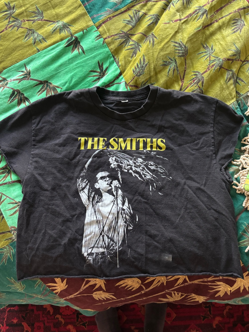 EUC Vintage The Smiths Black Graphic Band Muscle T-Shirt - Mens